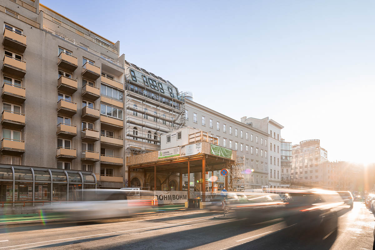 P28-Praterstraße 28 Baustelle