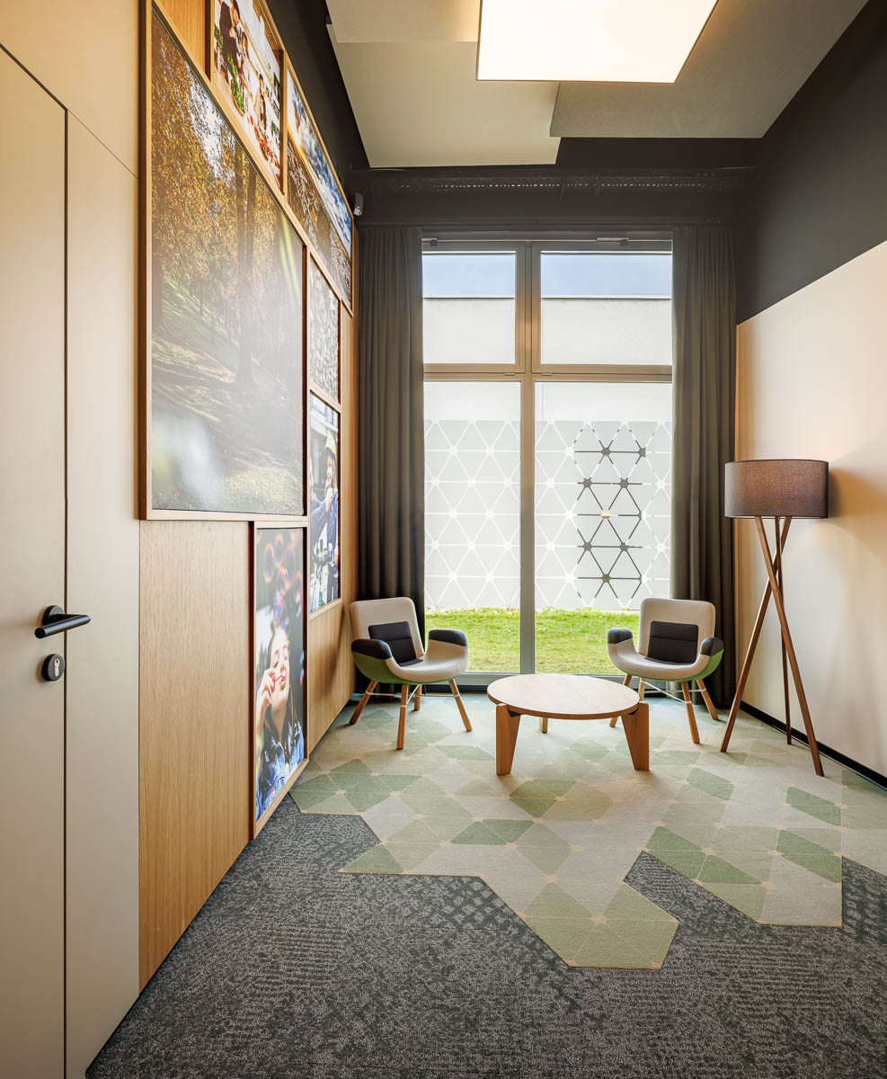 Innenarchitektur Sparkasse Lounge