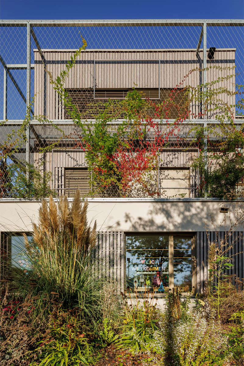 Volksschule Spillern Architektur Holzbau